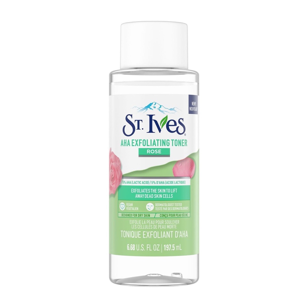 St. Ives Rose AHA Exfoliating Toner